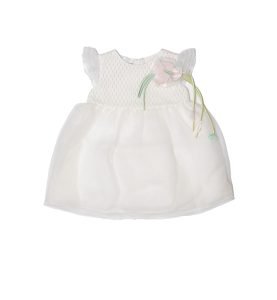 Abito bianco + ramoscello