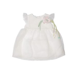 Abito bianco + ramoscello