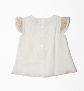 Casacca pana beige