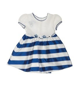 Completo bianco e blue