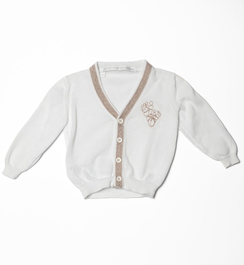 Giacchina bianca rif beige