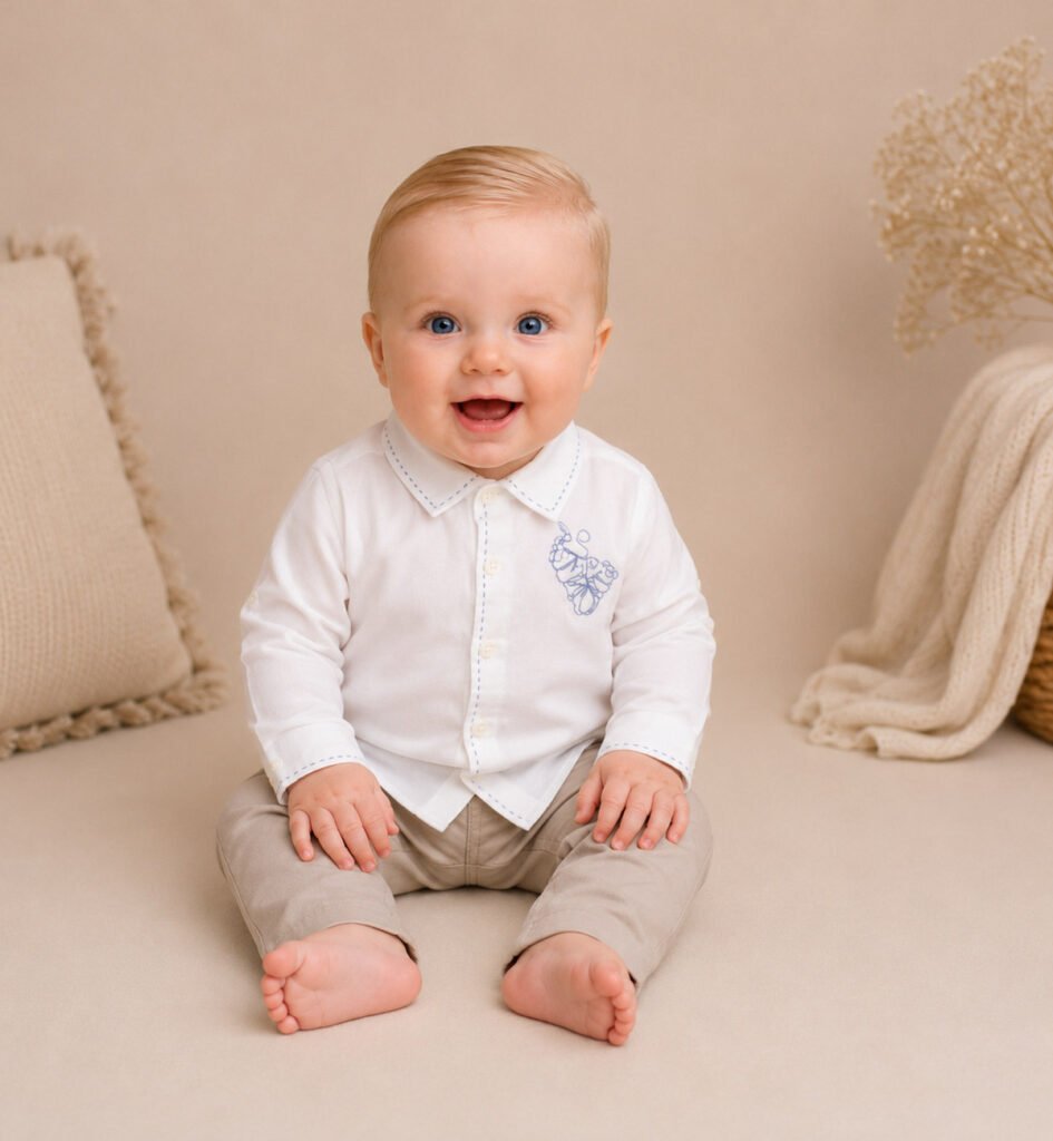 Mamaepuppies camicia bottoni