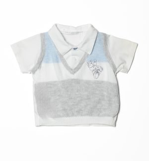 Polo bianco cielo grigio (2)