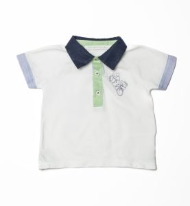 Polo colletto blue