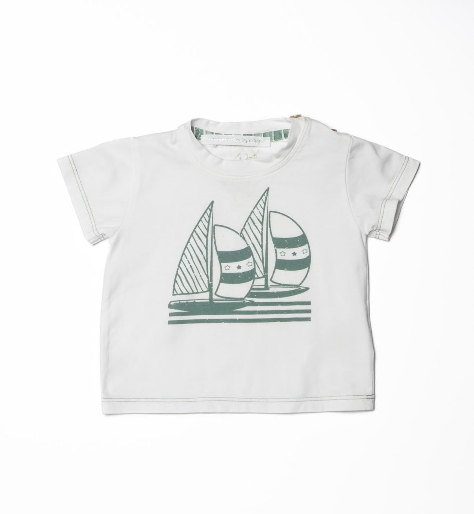 T shirt vela verde