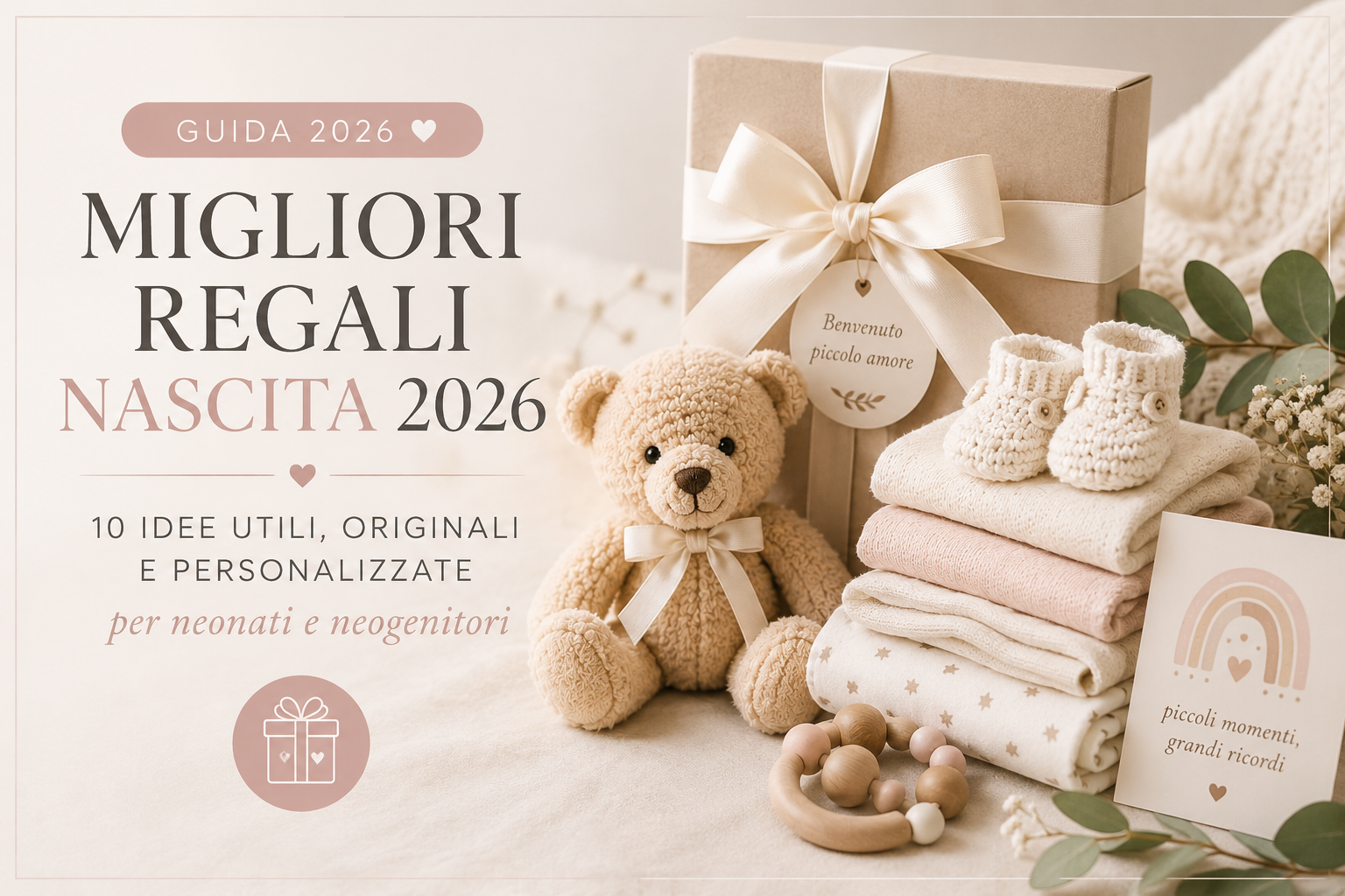Migliori Regali Nascita 2026: 10 Idee Utili, Originali e Personalizzate